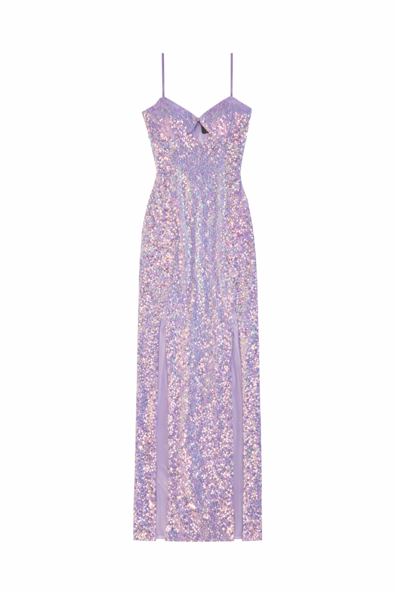 Sequined Cutout Maxi Dress - Image 3