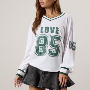 Love Long Sleeve Graphic Jersey