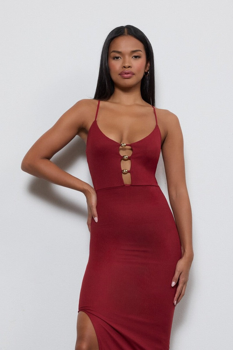 Cutout Cami Maxi Dress - Image 5