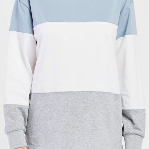 Eloise Mock Neck Color Block Top
