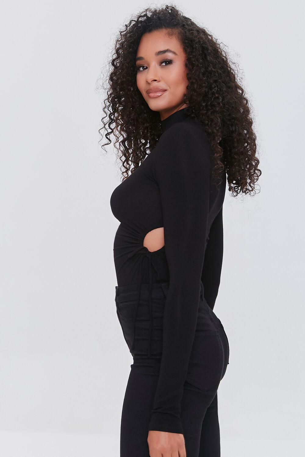 Cutout High-Leg Bodysuit - Image 2