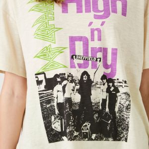 Def Leppard High N Dry Graphic Tee