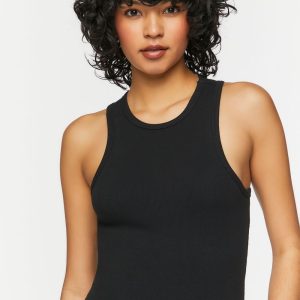 Heathered Sleeveless Bodysuit