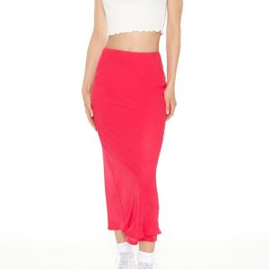 Chiffon Midi Skirt