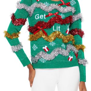 Get Lit Christmas Sweater