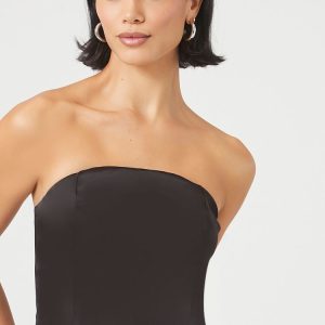 Satin Tube Bodysuit
