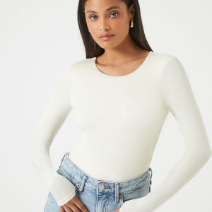 Fitted Long-Sleeve Bodysuit
