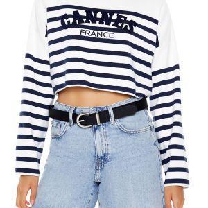 Cannes France Cropped Sweater