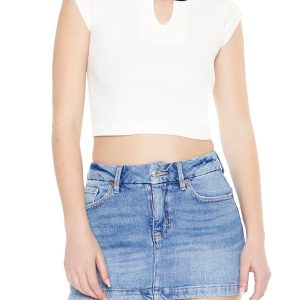 Ribbed Seamless Crop Top