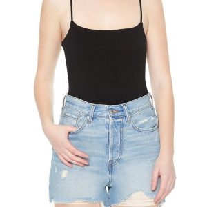 Ribbed Knit Cami Bodysuit