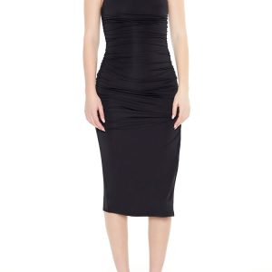 Ruched Cami Midi Dress
