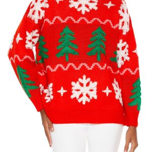 Christmas Tree Fair Isle Sweater