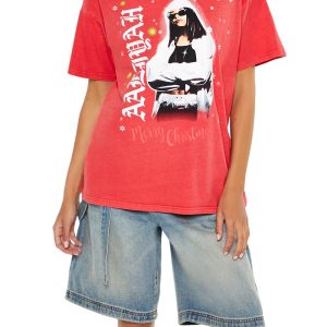 Aaliyah Christmas Graphic Tee