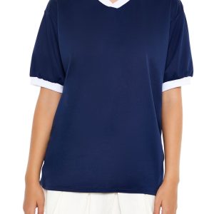V-Neck Ringer Jersey