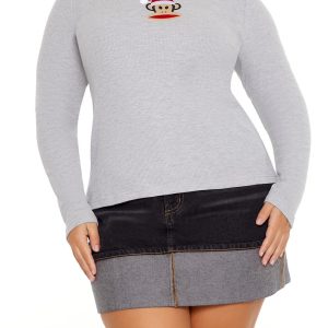 Plus Size Paul Frank Thermal Top