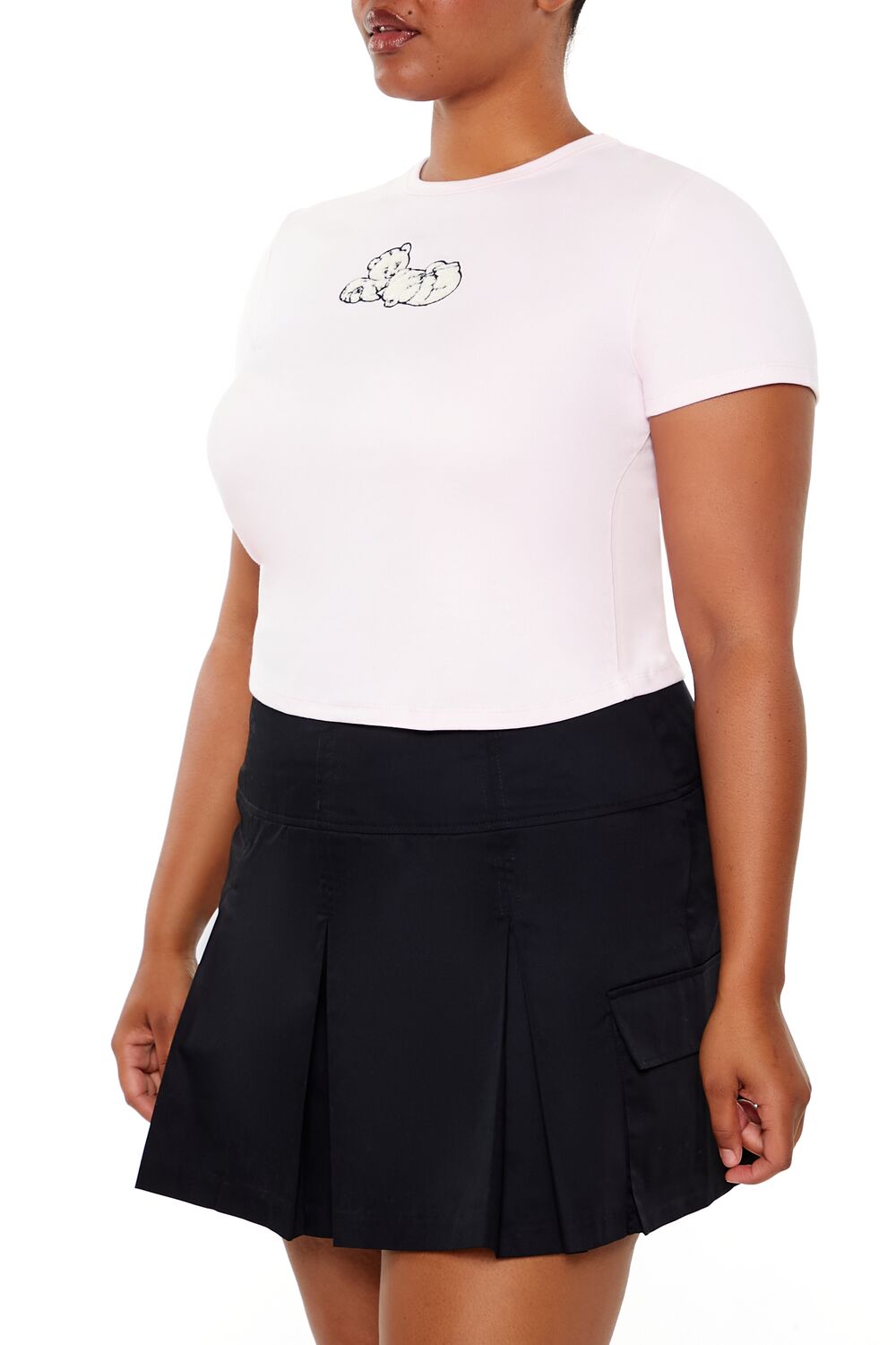 Plus Size Polar Bear Baby Tee - Image 4