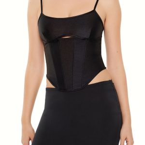 Bustier Cutout Cami